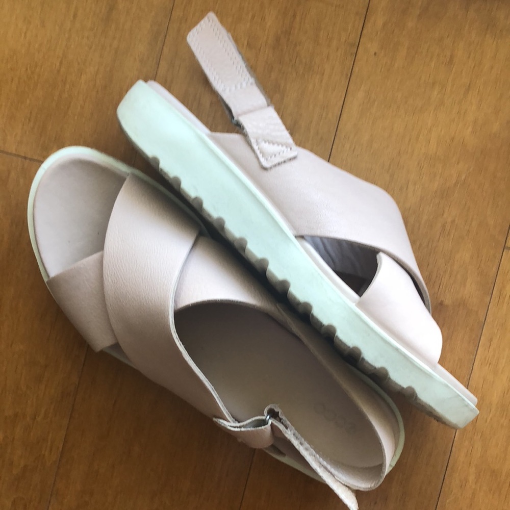 Ecco natural leather  sandals size 42 - Picture 4 of 6